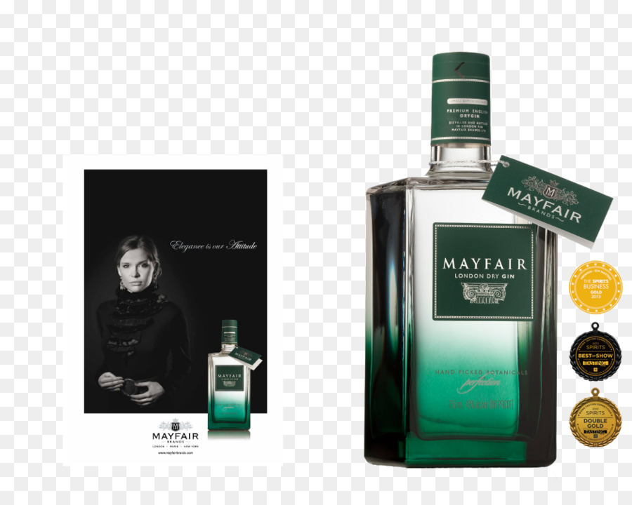 Botella Mayfair，Alcohol PNG