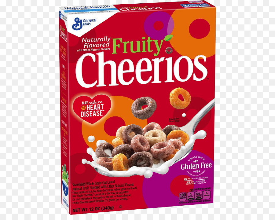 Los Cereales Para El Desayuno，General Mills Afrutado Cheerios PNG