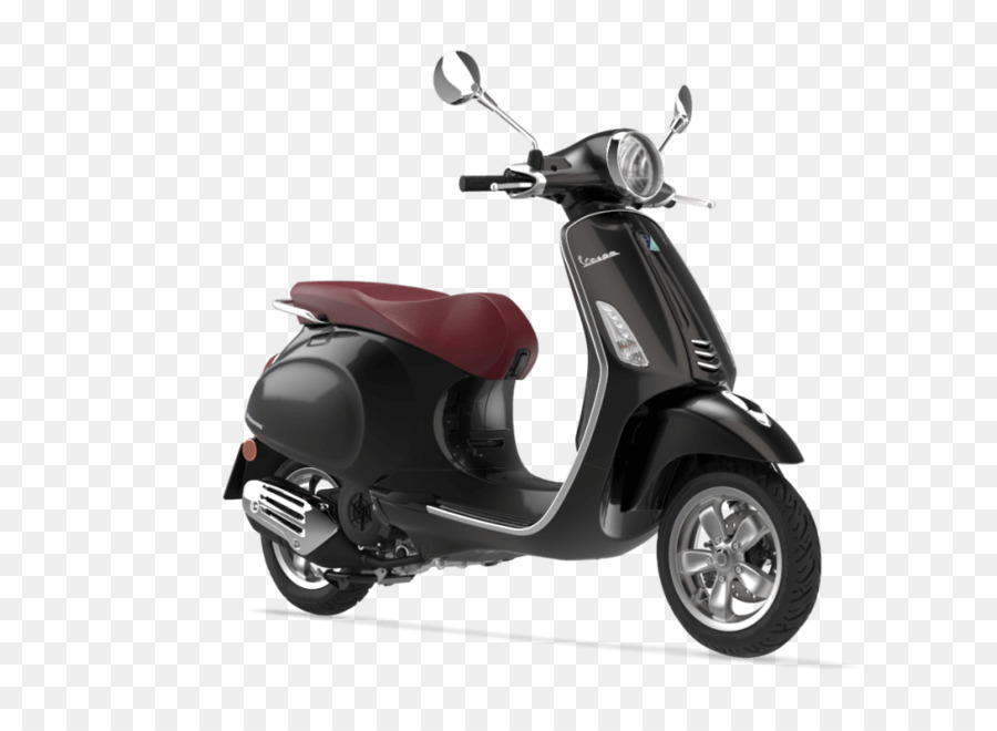 Scooter Rojo Y Negro，Moto PNG