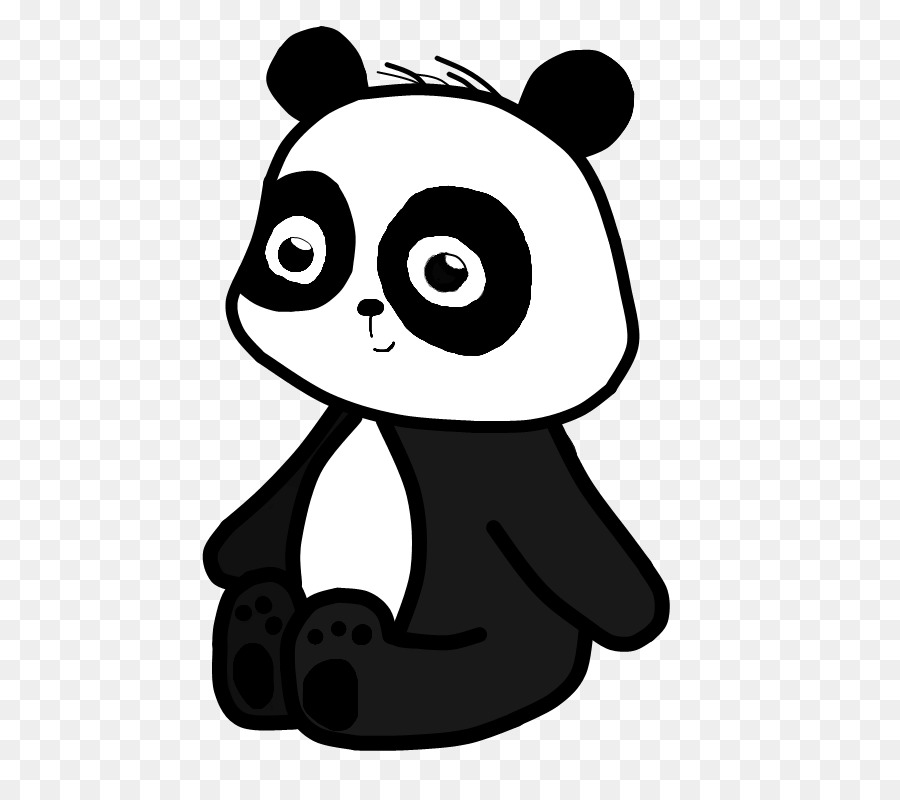 El Panda Gigante，Doodle PNG