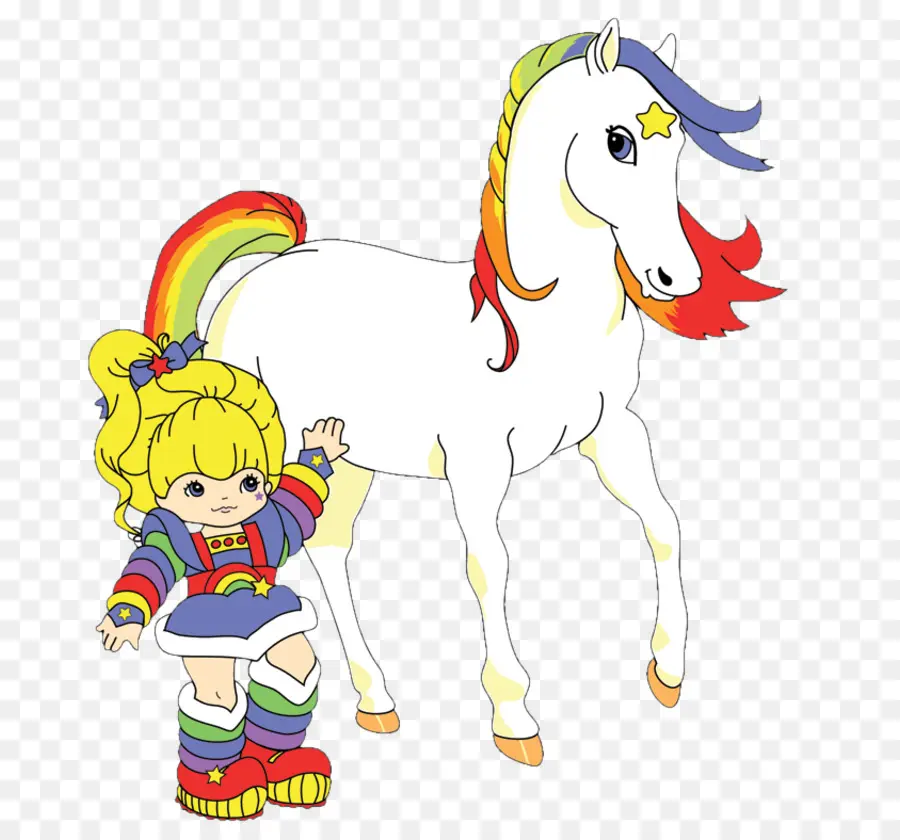 Arcoiris Brite，Caballo PNG