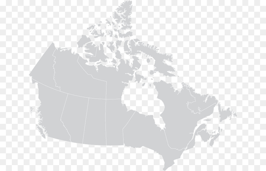 Canadá，Mapa PNG