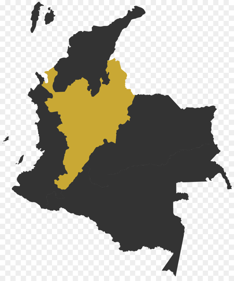 Colombia，Mapa Del Vector PNG