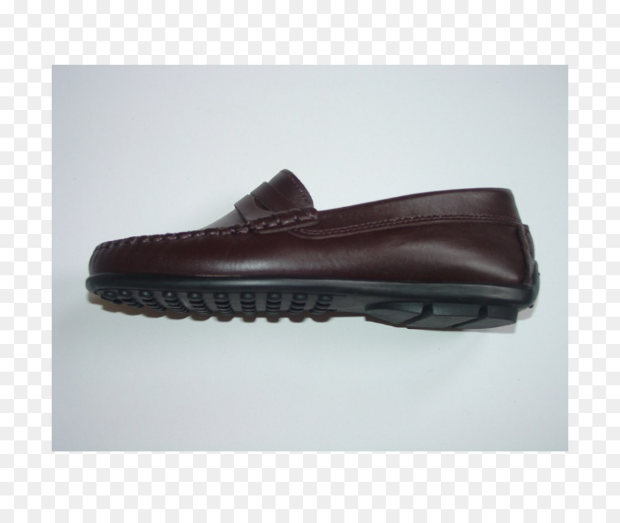 Slipon Zapato，De Cuero PNG