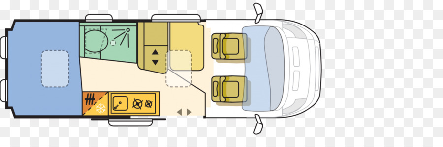 Disposición De La Autocaravana，Camper PNG