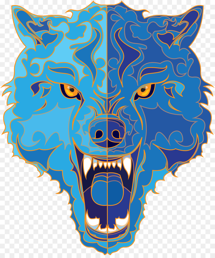 Ilustración De Lobo，Animal PNG