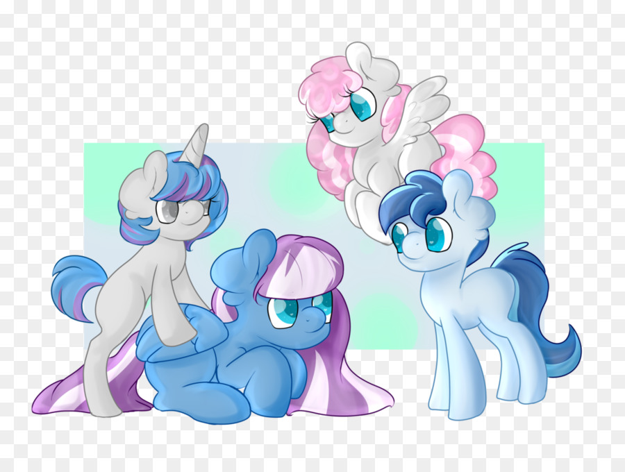 Ponis Coloridos，Dibujos Animados PNG