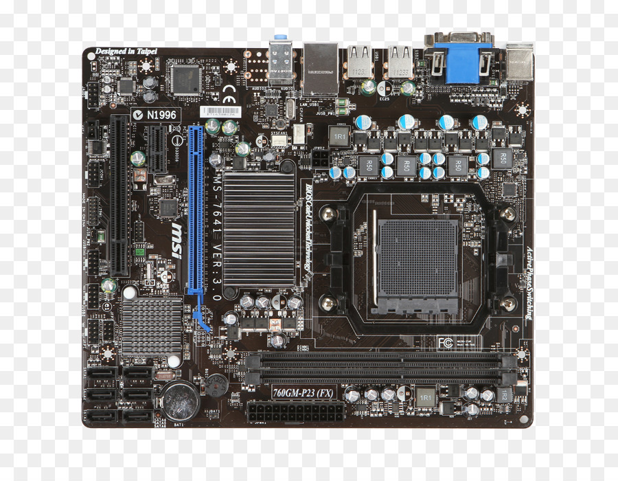 Msi Fx 760gmp23，Socket Am3 PNG