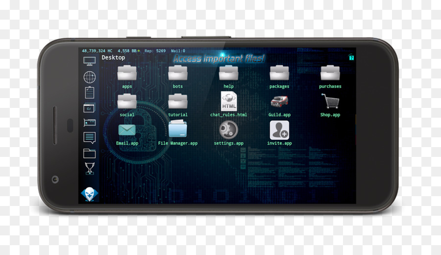 Smartphone，Los Hackers Hackear Simulador PNG