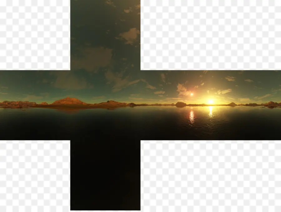 Atardecer，Horizonte PNG