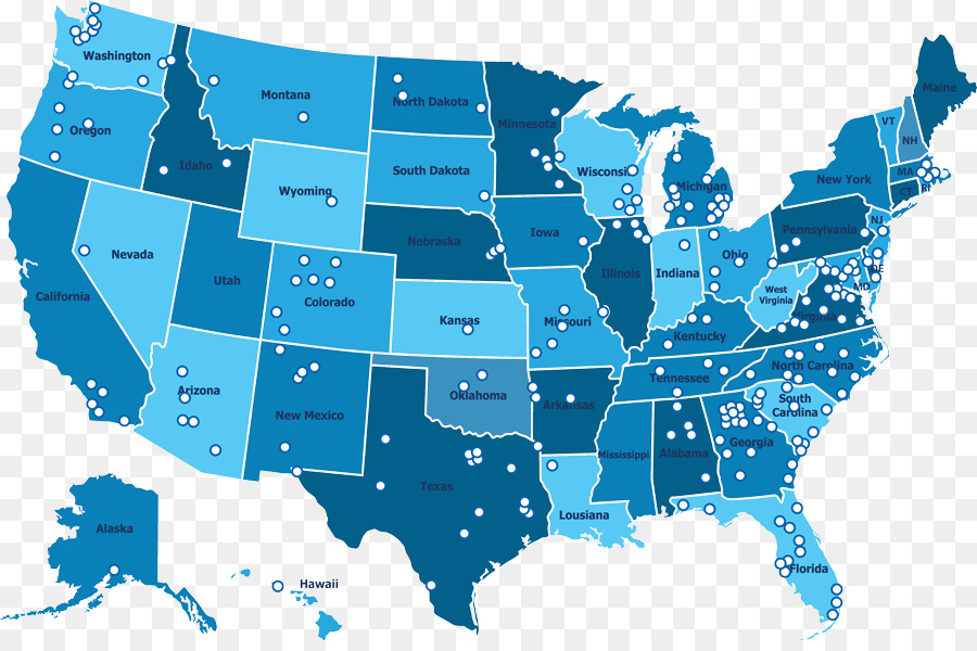 Mapa De Estados Unidos，Geografía PNG