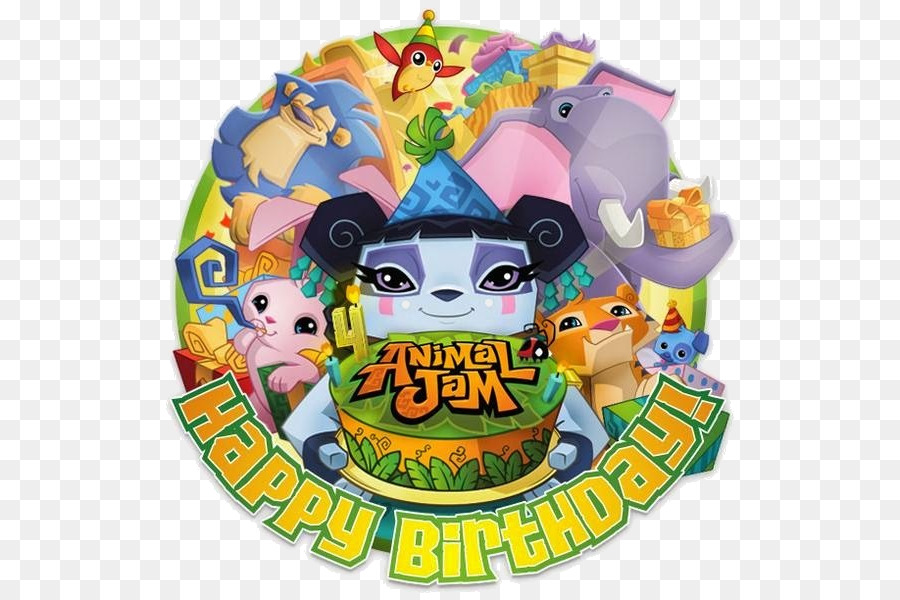 National Geographic Animal Jam，Pastel De Cumpleaños PNG