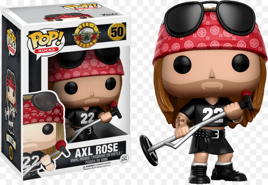 Figura Axl Rose，Juguete PNG