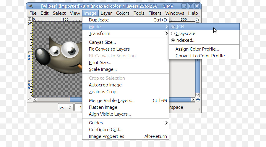 Gimp，Edición De Imágenes PNG