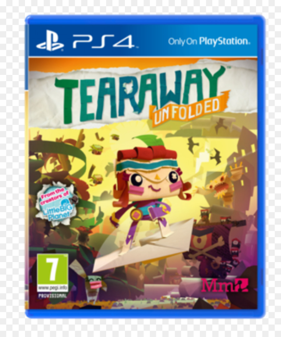 Tearaway，Tearaway Unfolded PNG