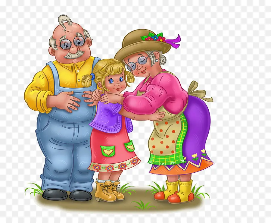 Abuelos Y Niño，Abuelo PNG