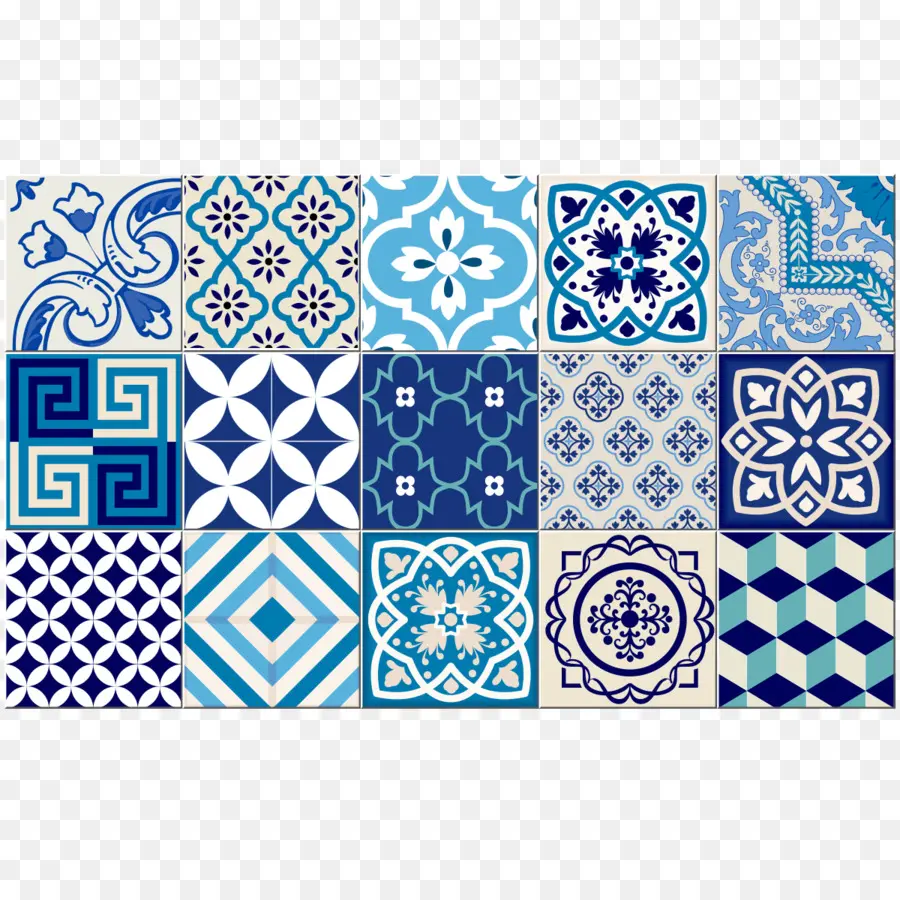 Azulejos Coloridos，Diseño PNG