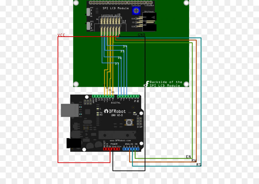 Arduino，Liquidcrystal Pantalla PNG