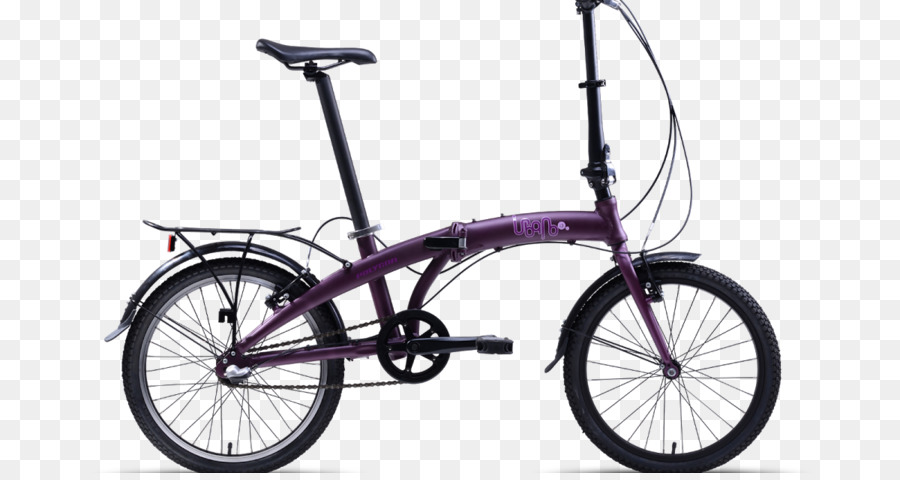 Bicicleta Plegable Morada，Transporte PNG