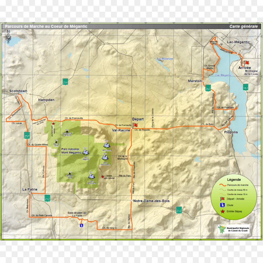 Montmégantic Parque Nacional，Lacmégantic PNG