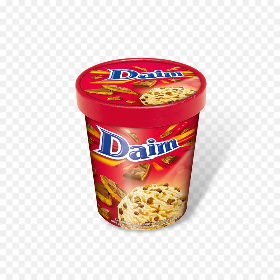 Helado De Daim，Contenedor Rojo PNG