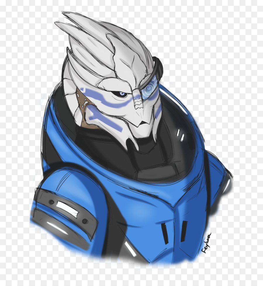 Los Cascos Para Bicicleta，Garrus Vakarian PNG