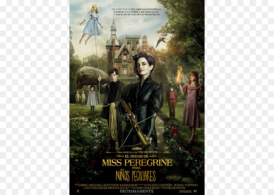 Miss Peregrine Para Niños Peculiares，Miss Peregrine A La Casa De Peculiar Niños De La Novela Gráfica PNG