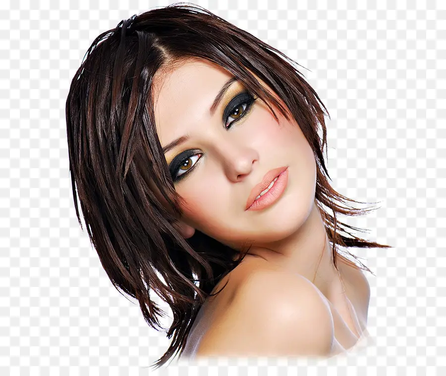 Mujer Con Pelo Corto，Constituir PNG