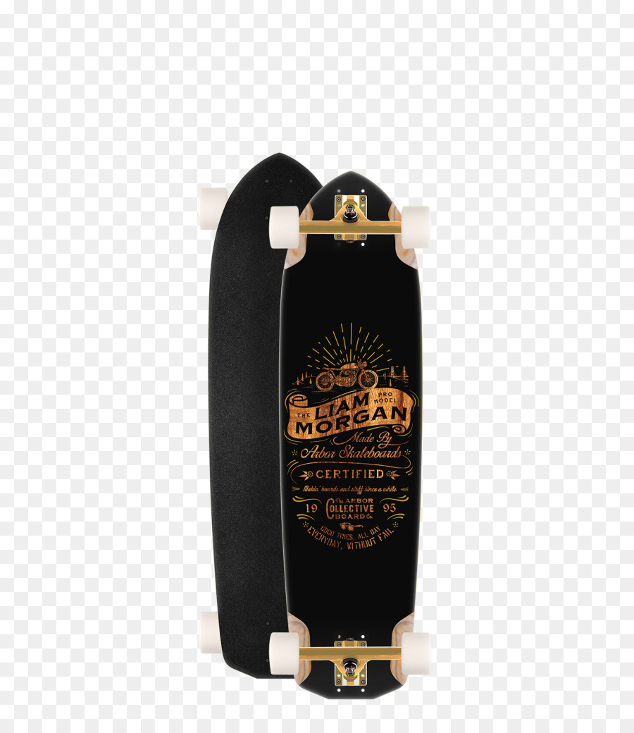 Patineta，Arbor Eje De Nogal Longboard Completo PNG