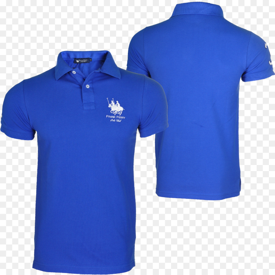 Polo，Azul PNG