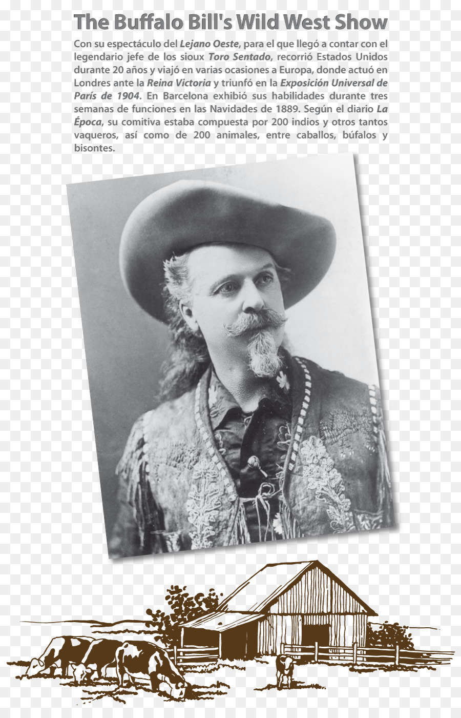 Buffalo Bill，Buffalo Bill El Hombre La Leyenda El Oeste PNG