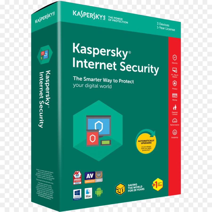 Kaspersky Internet Security，Portátil PNG