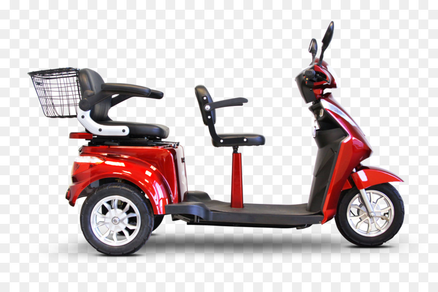 Vespa Roja，Tres Ruedas PNG