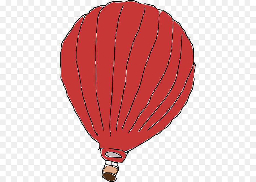 Globo Aerostático Rojo，Cielo PNG