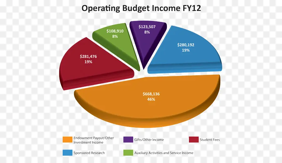 Gráfico Circular，La Financiación PNG