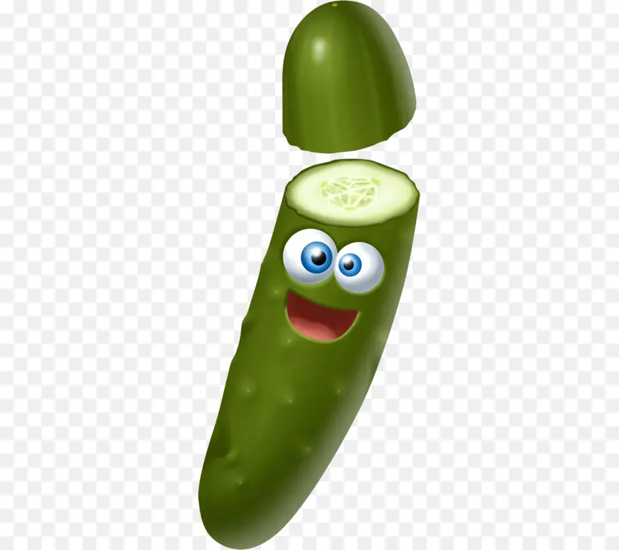 Pepino Verde，Dibujos Animados PNG