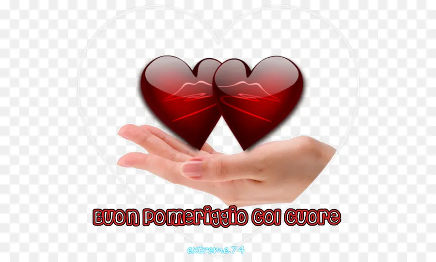 Corazones En La Mano，Amar PNG