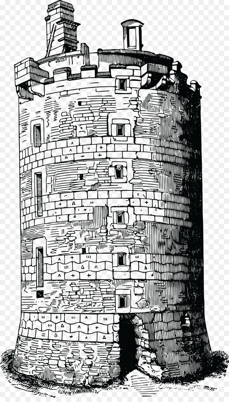 Torre Medieval，Histórico PNG