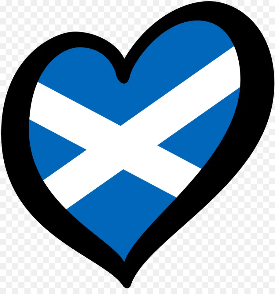 Corazón De La Bandera Escocesa，Escocia PNG