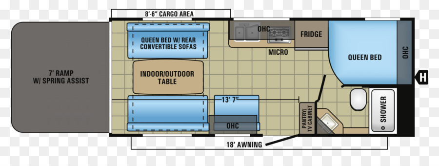 Coche，Autocaravanas PNG