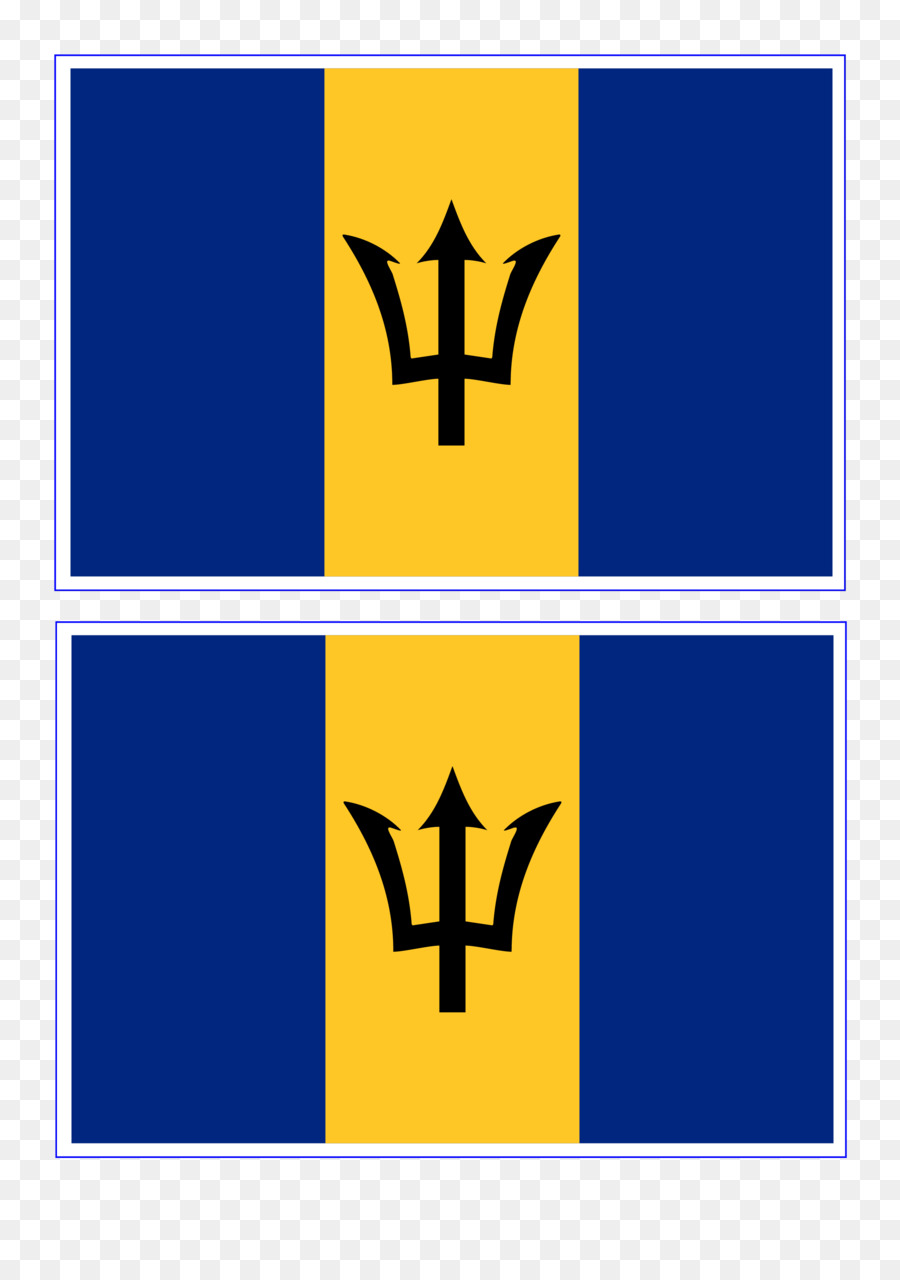 Bandera De Barbados，Bandera PNG