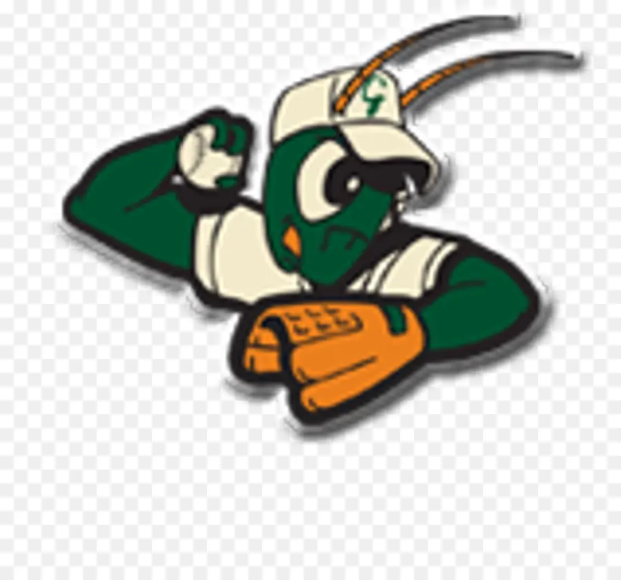 Mascota Verde，Béisbol PNG