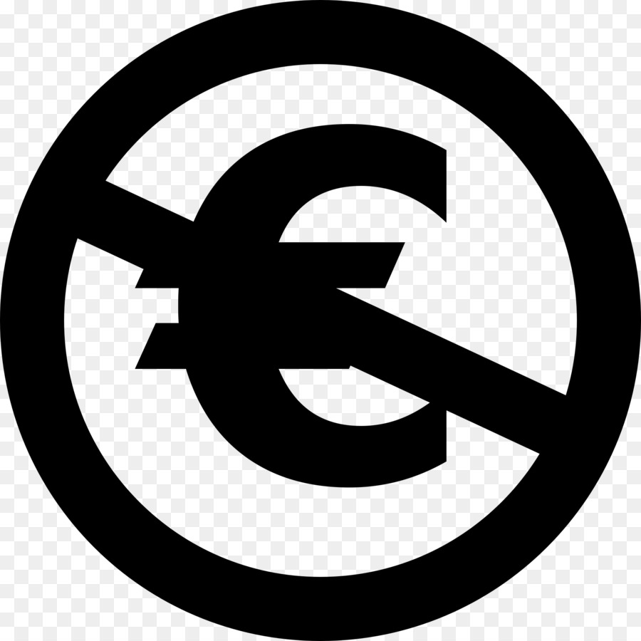 Las Licencias De Creative Commons，Signo De Euro PNG
