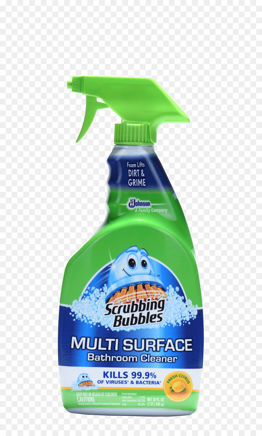 Limpiador De Baño Para Superficies Múltiples Scrubbing Bubbles，Baño PNG