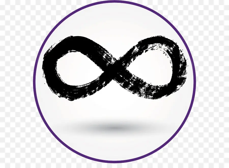 Símbolo Del Infinito，Negro PNG