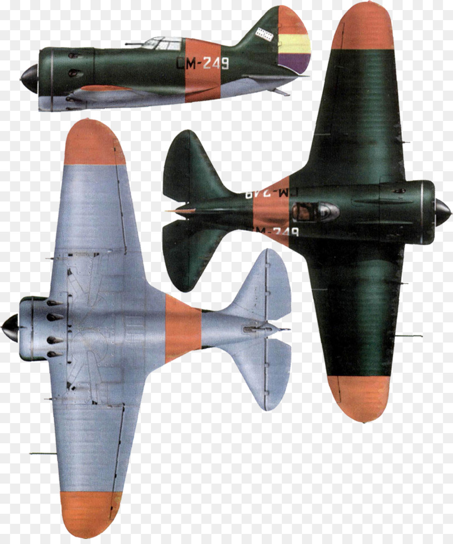 Polikarpov I16，Aviones De Combate PNG