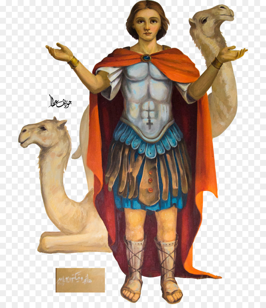 Guerrero Con Camellos，Armadura PNG