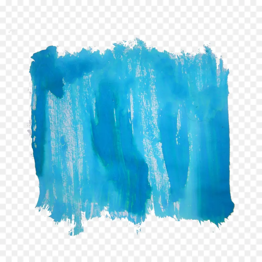 Pintura Azul，Trazos De Pincel PNG