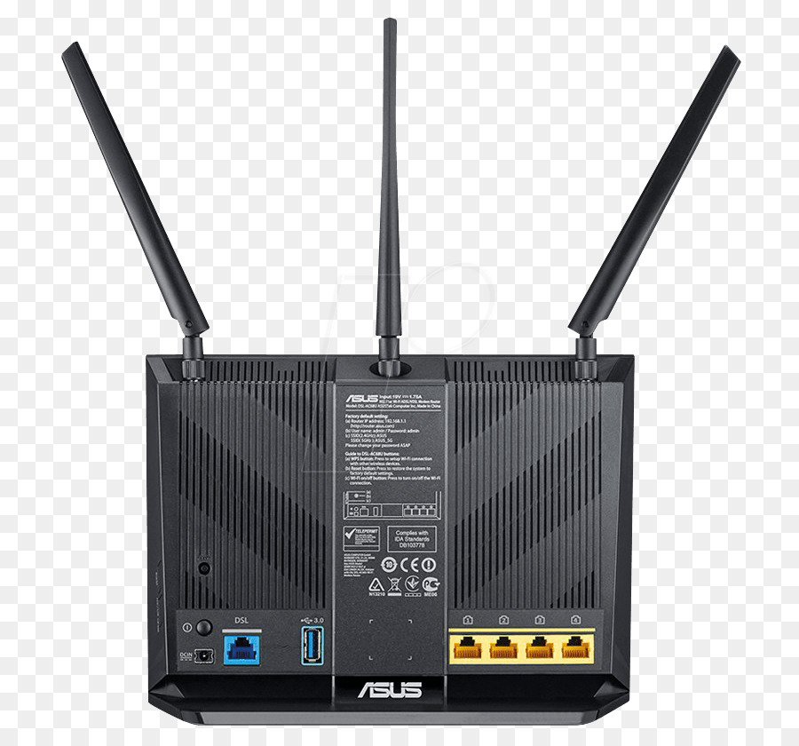 Asus Dslac68u，Módem Dsl PNG