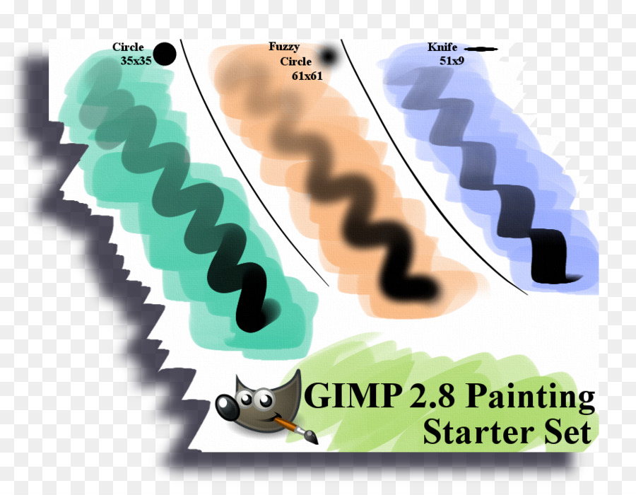 Gimp，Cepillo PNG